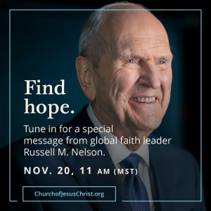 President Nelson Find Hope Message